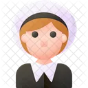 Pilgrim Thanksgiving Hat Icon