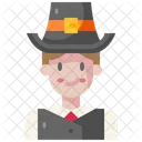 Pilgrim Thanksgiving Costume Icon
