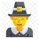 Pilgrim Man Cultures Icon