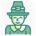 Pilgrim Man Cultures Icon