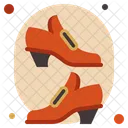 Shoes Pilgrim Woman Icon