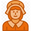 Pilgrim Woman Avatar Icon