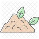 Pilha De Composto Natural Natural Composto Icon