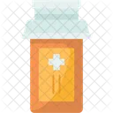 Pill Bottle Medication Icon
