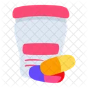 Pill Cup Vitamin Icon
