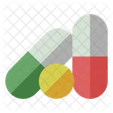 Pill Pharmaceutical Medical Icon