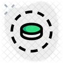 Pill Dash Circle Icon