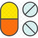 Pill Drug Medical Icon