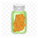 Pill Bottle Medicine Jar Medicine Icon