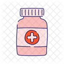 Pill Bottle Medicine Jar Medicine Icon