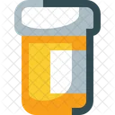 Pill Bottle Medical Iconez Icon