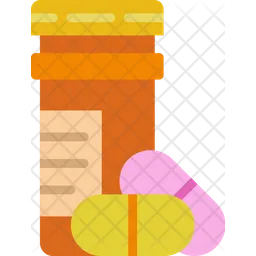 Pill Bottle  Icon