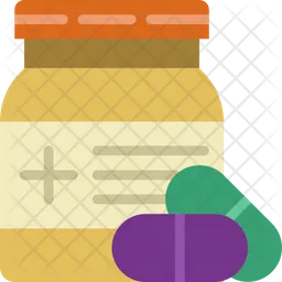 Pill Bottle  Icon