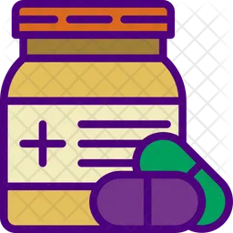 Pill Bottle  Icon