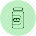 Pill Bottle Pentaglow Icon