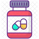 Pill Bottle Medicine Jar Medicine Icon