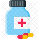 Pill Bottle Medicine Jar Medicine Icon