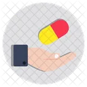 Pill Tablet Capsule Care Icon