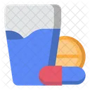 Pill Capsule Drink Icon