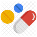Pill Drug Capsule Icon