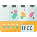 Pill Timer Medication Icon
