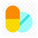 Pill Capsule Medicine Icon