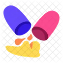 Pill Vitamin Suplemen Icon