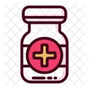 Pill Jar Medicine Jar Medicine Icon