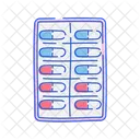 Pill organizer  Icon