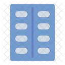 Pill Packet Medicine Packet Bister Icon