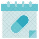Pharmacy Calendar Schedule Icon
