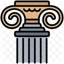 Pillars Art Greek Icon