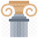 Pillars Art Greek Icon