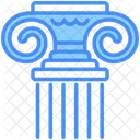 Pillars Art Greek Icon