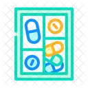 Pillbox Tablet Antibiotic Icon
