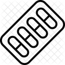 Medikamente Tabletten Kapseln Icon