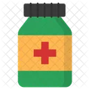 Pillenflasche Symbol