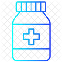 Pillenflasche Symbol