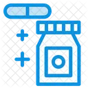 Pillen Flasche  Symbol