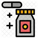 Pillen Flasche  Symbol