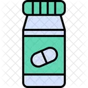 Pillen Flasche Gesundheitspflege Flasche Medikament Medikamente Medizin Pharma Pillen Tabletten Symbol