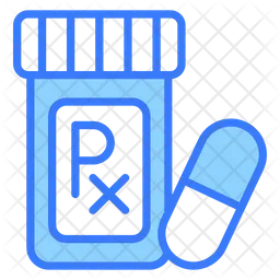 Pillen Flasche  Symbol