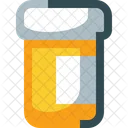 Pillenflaschchen Medizin Iconez Symbol