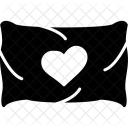 Pillow Icon - Download in Glyph Style