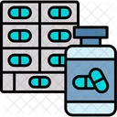 Pills Plastic Surgery Medication Icon