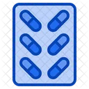 Pills Virus Antivirus Drugs Pharmacy Medicine Covid Icon