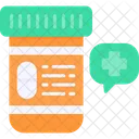 Pills Bottle Drug Icon