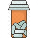 Pills Bottle Capsule Icon