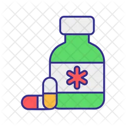 Pills bottle  Icon