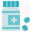 Chemistry Pills Bottle Medicine Icon